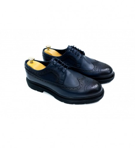 PANTOFI BARBATI BLEUMARIN PIELE NATURALA