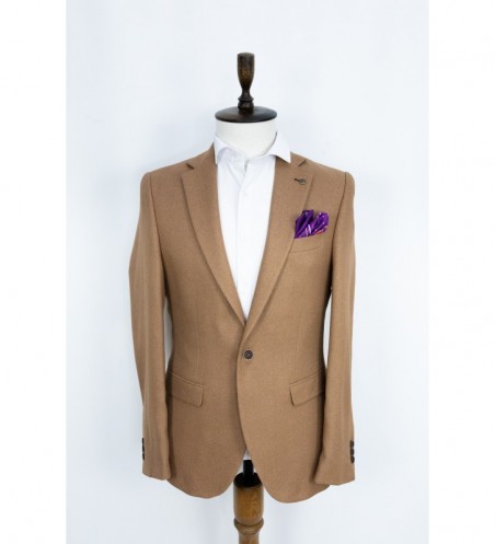 SACOU BARBATI SLIM BEJ UNI