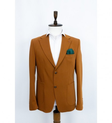 SACOU BARBATI SLIM PORTOCALIU UNI